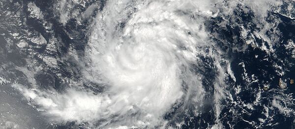 Imagem do furacão Irma sobre o Oceano Atlântico em 30 de agosto de 2017 - Sputnik Brasil