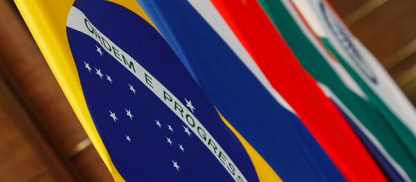 Bandeiras dos países-membros do Brics. Bandeiras dos países-membros do Brics. - Sputnik Brasil