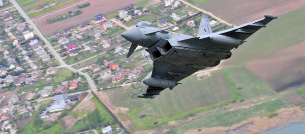 Eurofighter Typhoon das forças armadas britânicas - Sputnik Brasil