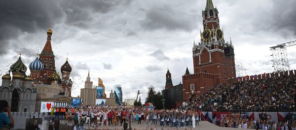 Dia da cidade de Moscou, Praça Vermelha, 9 de setembro de 2017 - Sputnik Brasil