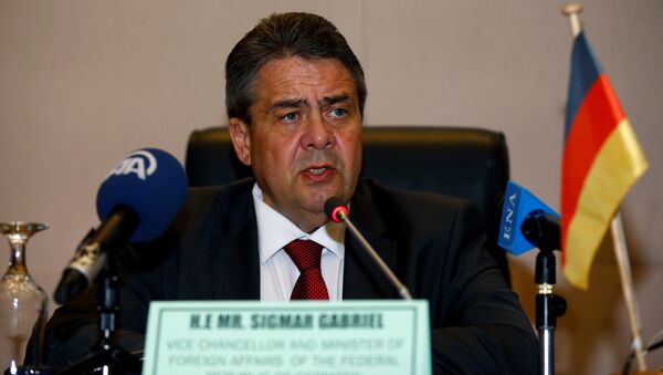 Ministro alemão das Relações Exteriores, Sigmar Gabriel (foto de arquivo) - Sputnik Brasil