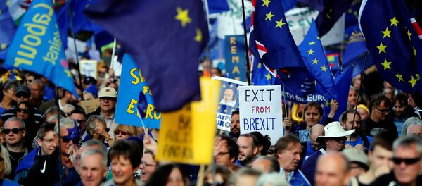 As negociações sobre a saída da União Européia começaram no dia 19 de junho e devem acabar até 30 de março de 2019. - Sputnik Brasil