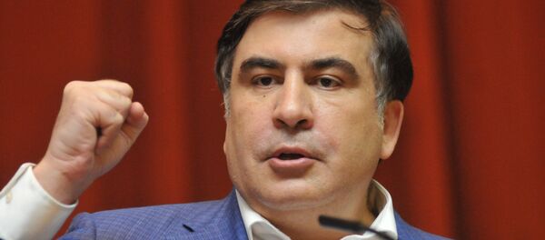 Mikhail Saakashvili, ex-presidente da Geórgia e ex-governador de Odessa - Sputnik Brasil