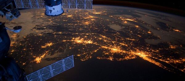 Terra vista da Estação Espacial Internacional (EEI) - Sputnik Brasil