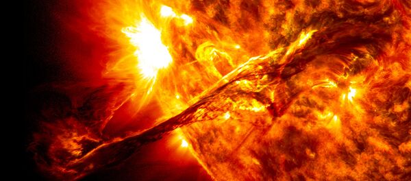 O Sol (ilustração) - Sputnik Brasil