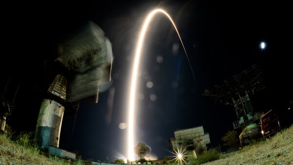 Lançamento da nave espacial Soyuz MS-06, Baikonur, Cazaquistão - Sputnik Brasil