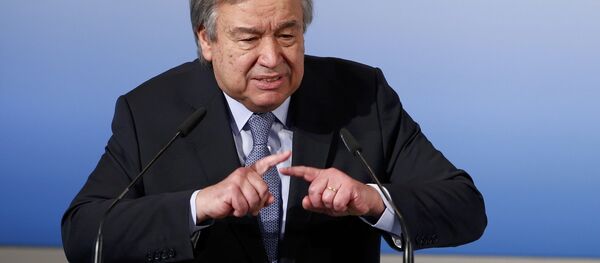 O secretário-geral da ONU, António Guterres (foto de arquivo) - Sputnik Brasil