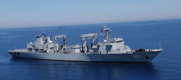 Navio russo Aleksandr Otrakovsky (foto de arquivo) - Sputnik Brasil