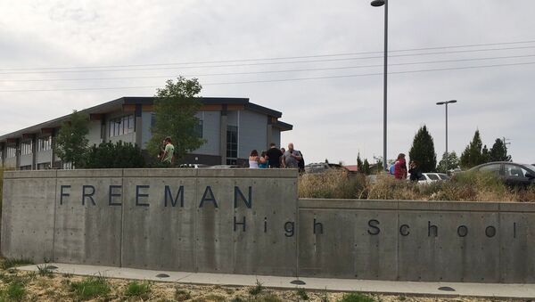 Freeman High School, em Rockford, no estado americano de Washington - Sputnik Brasil