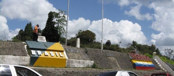 Fronteira Brasil x Venezuela em Pacaraima - Sputnik Brasil