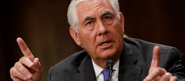 Rex Tillerson, secretario de Estado de EEUU (archivo) - Sputnik Brasil