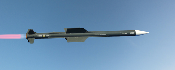 Astra, míssil ar-ar de emprego além do alcance visual produzido na Índia (foto de arquivo) - Sputnik Brasil