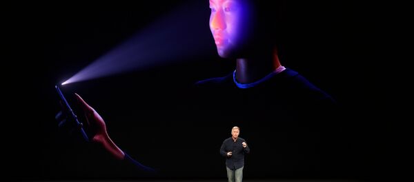 Apresentação do novo iPhone X da Apple em 12 de setembro de 2017 - Sputnik Brasil