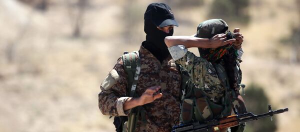 Rebeldes sírios (foto de arquivo) - Sputnik Brasil