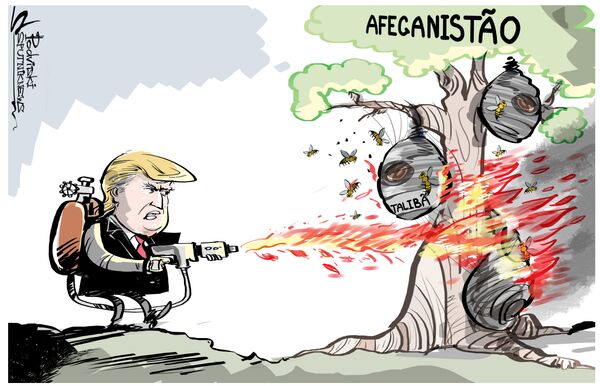 Trump e o 'cheiro de napalm pela manhã' no Afeganistão - Sputnik Brasil