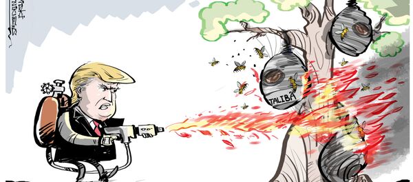 Trump e o 'cheiro de napalm pela manhã' no Afeganistão Trump e o 'cheiro de napalm pela manhã' no Afeganistão - Sputnik Brasil