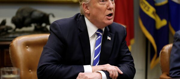 Presidente dos Estados Unidos, Donald Trump - Sputnik Brasil