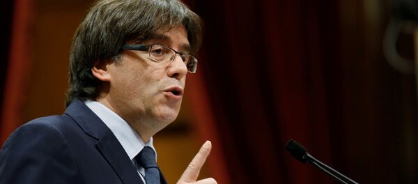 Carles Puigdemont - Sputnik Brasil