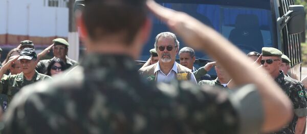 Ministro da Defesa, Raul Jungmann, visita o sistema integrado de sensoriamento (Sisfron) próximo à fronteira com o Paraguai (foto de arquivo) - Sputnik Brasil