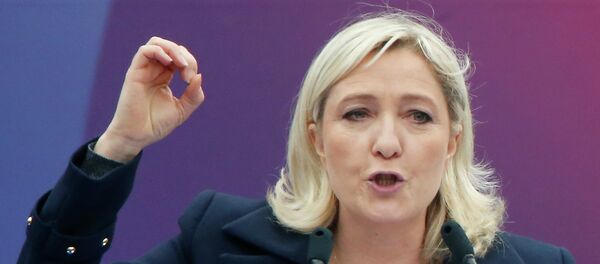 Líder do partido francês Marine Le Pen - Sputnik Brasil