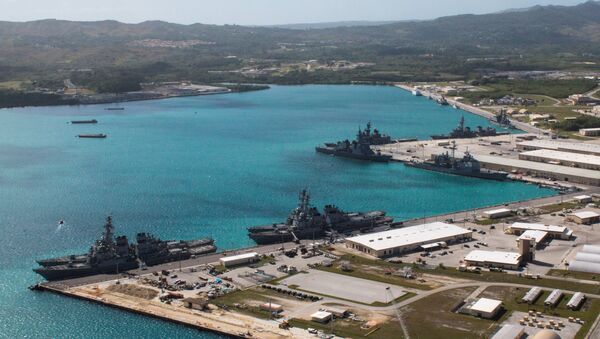 Base militar dos EUA em Guam, Micronésia (foto de arquivo) - Sputnik Brasil