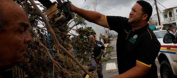 Furacão Maria em Porto Rico - Sputnik Brasil