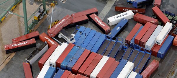 Furacão Maria nas Ilhas Virgens Americanas - Sputnik Brasil