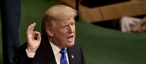 Presidente Trump discursa perante a Assembleia Geral da ONU - Sputnik Brasil