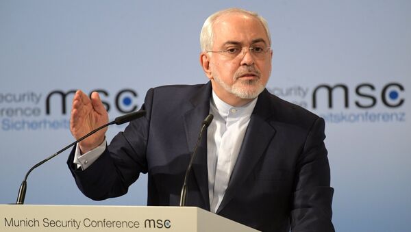 Ministro das Relações Exteriores do Irão Mohammad Javad Zarif - Sputnik Brasil