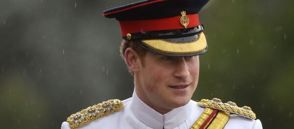 Príncipe Harry durante cerimônia na Austrália - Sputnik Brasil