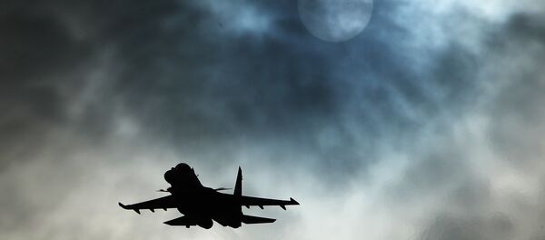 Caça multifuncional russo Su-30SM - Sputnik Brasil