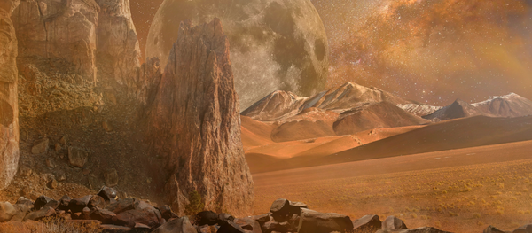 Marte (ilustração) - Sputnik Brasil