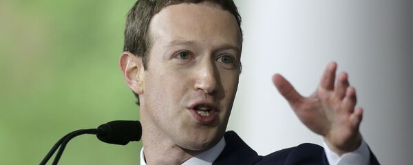 Mark Zuckerberg - Sputnik Brasil