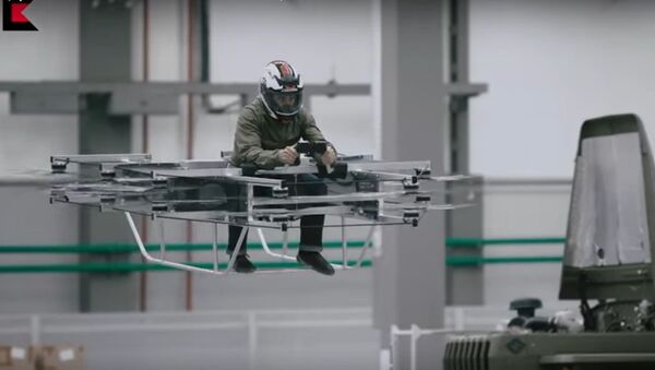 Carro voador é uma das inovações que estão sendo desenvolvidas pela Kalashnikov - Sputnik Brasil