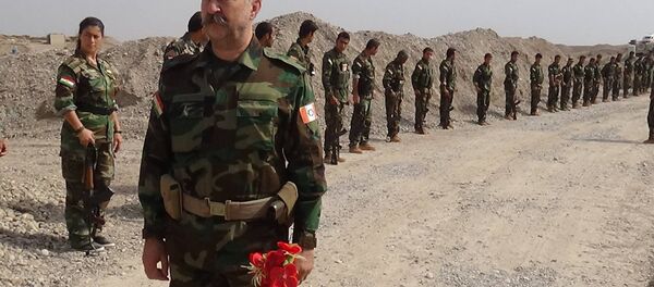 Kürt Stalin lakaplı Peşmerge komutanı  Hüseyin Yezdanpena - Sputnik Brasil