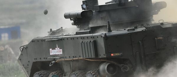 Veículo blindado de infantaria russo K-17 Bumerang - Sputnik Brasil