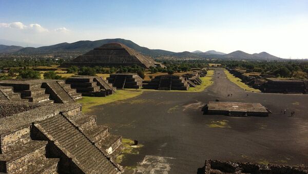 Teotihuacán, a cidade pré-hispânica (foto de arquivo) - Sputnik Brasil