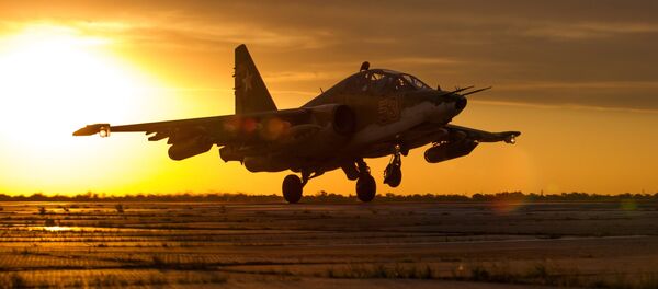 Caça russo Su-25SM3 (imagem referencial) - Sputnik Brasil