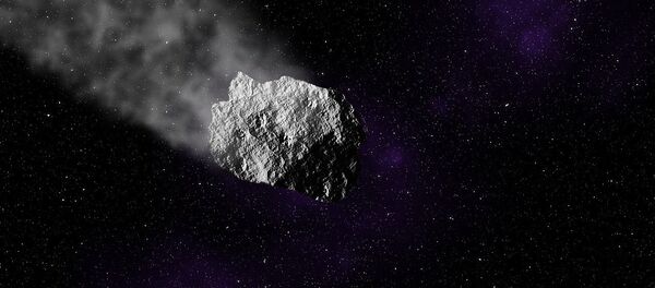 Asteroide no espaço - Sputnik Brasil