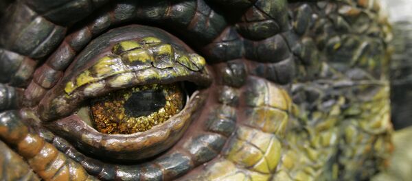 Imagem do dinossauro Ankylosaurusem 20 de junho de 2007 em Tacoma Imagem do dinossauro Ankylosaurusem 20 de junho de 2007 em Tacoma - Sputnik Brasil