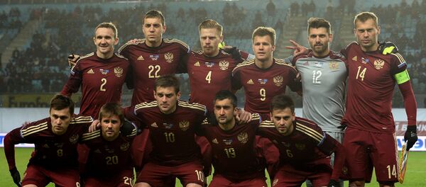 Seleção russa de futebol. - Sputnik Brasil