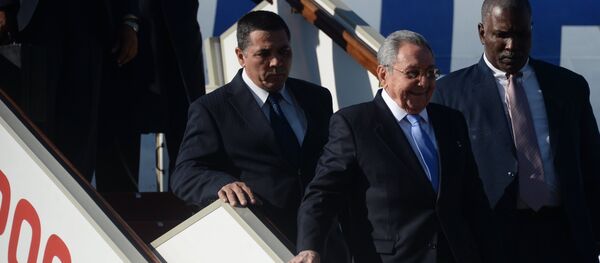 Líder cubano Raúl Castro chega a Moscou - Sputnik Brasil