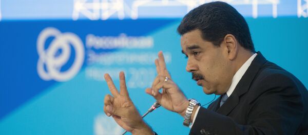 Nicolás Maduro, presidente da Venezuela no Fórum Internacional Semana da Energia da Rússia Nicolás Maduro, presidente da Venezuela no Fórum Internacional Semana da Energia da Rússia - Sputnik Brasil