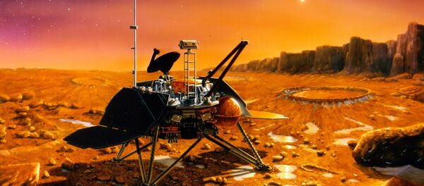 Estação em Marte (apresentação artística) - Sputnik Brasil