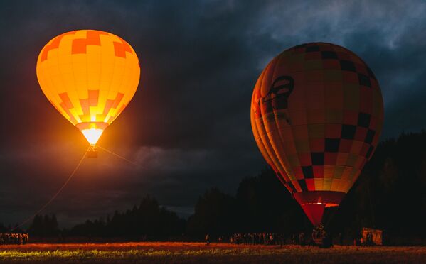 Festival de balões na região russa de Ivanovo - Sputnik Brasil