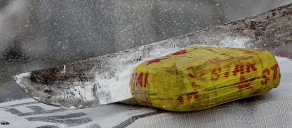 Pacote de cocaína - Sputnik Brasil