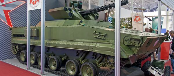 Robô de combate russo Vikhr Robô de combate russo Vikhr - Sputnik Brasil