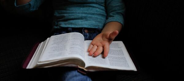Criança com um livro - Sputnik Brasil