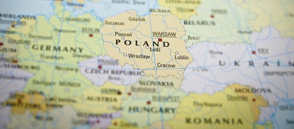 Mapa da Polônia - Sputnik Brasil