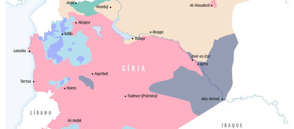 Síria em 13 de outubro de 2017 - Sputnik Brasil